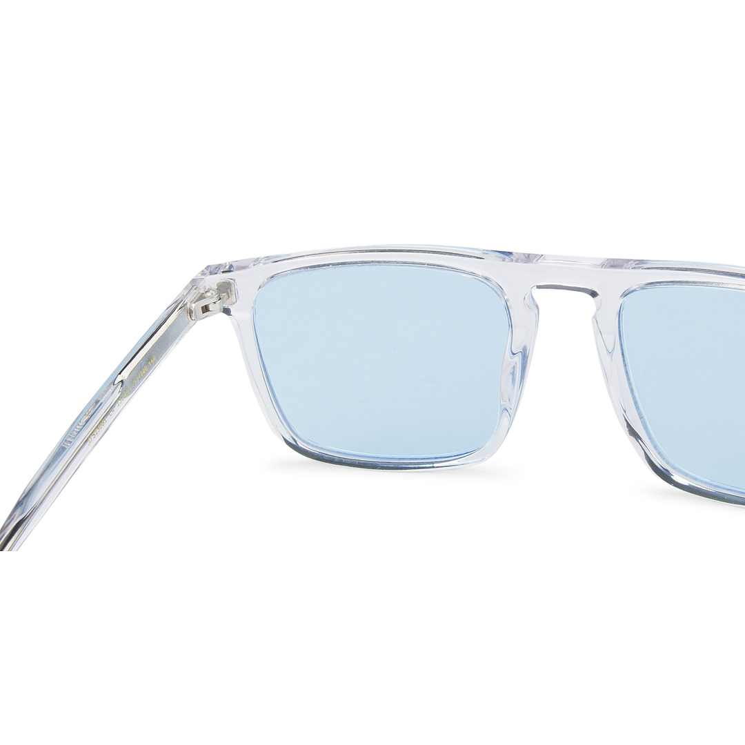 John Jacobs Crystal Transparent Full Rim Rectangle left side
