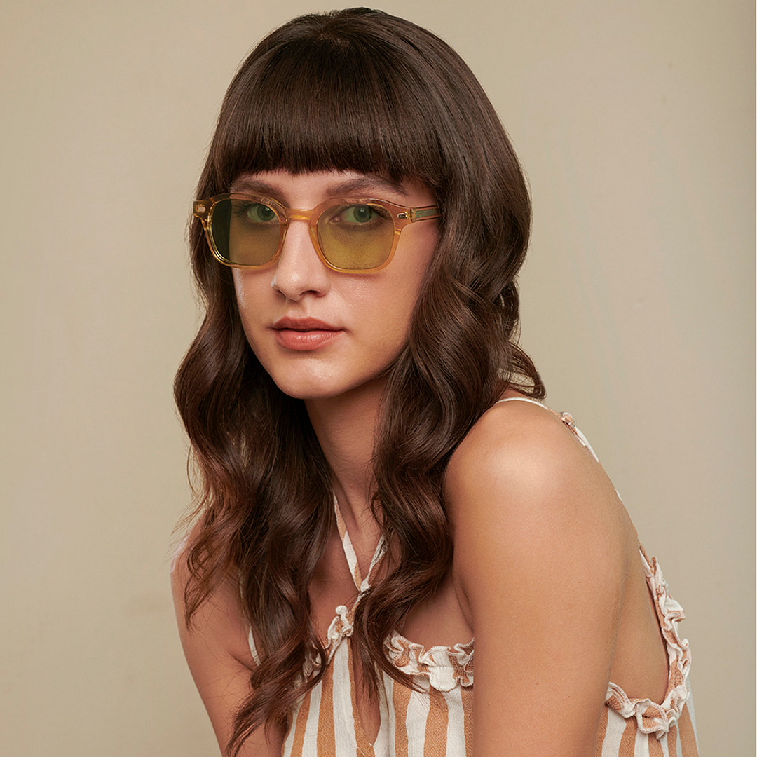 John Jacobs Online Crystal Full Rim Square right side