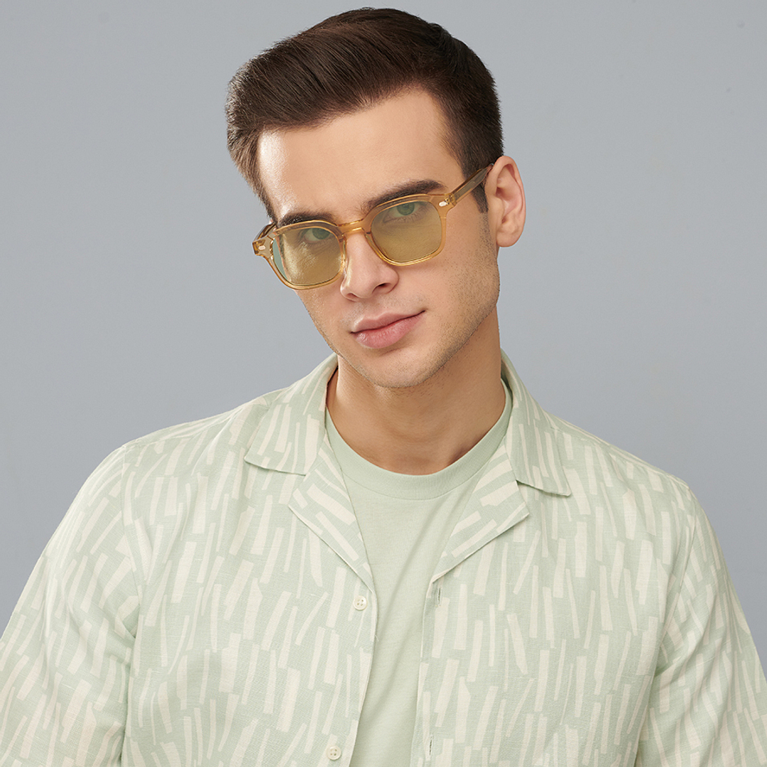 John Jacobs Online Crystal Full Rim Square left side