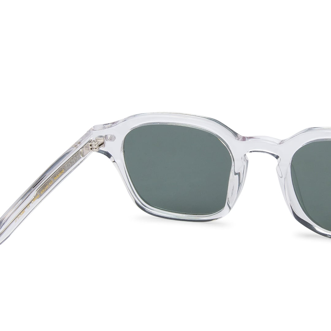 John Jacobs Online Crystal Transparent Full Rim Square left side