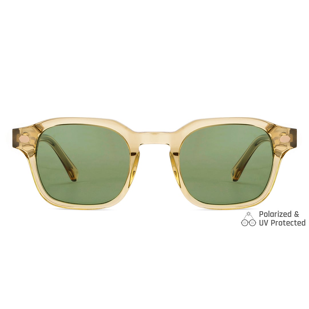 John Jacobs Crystal Full Rim Square left side