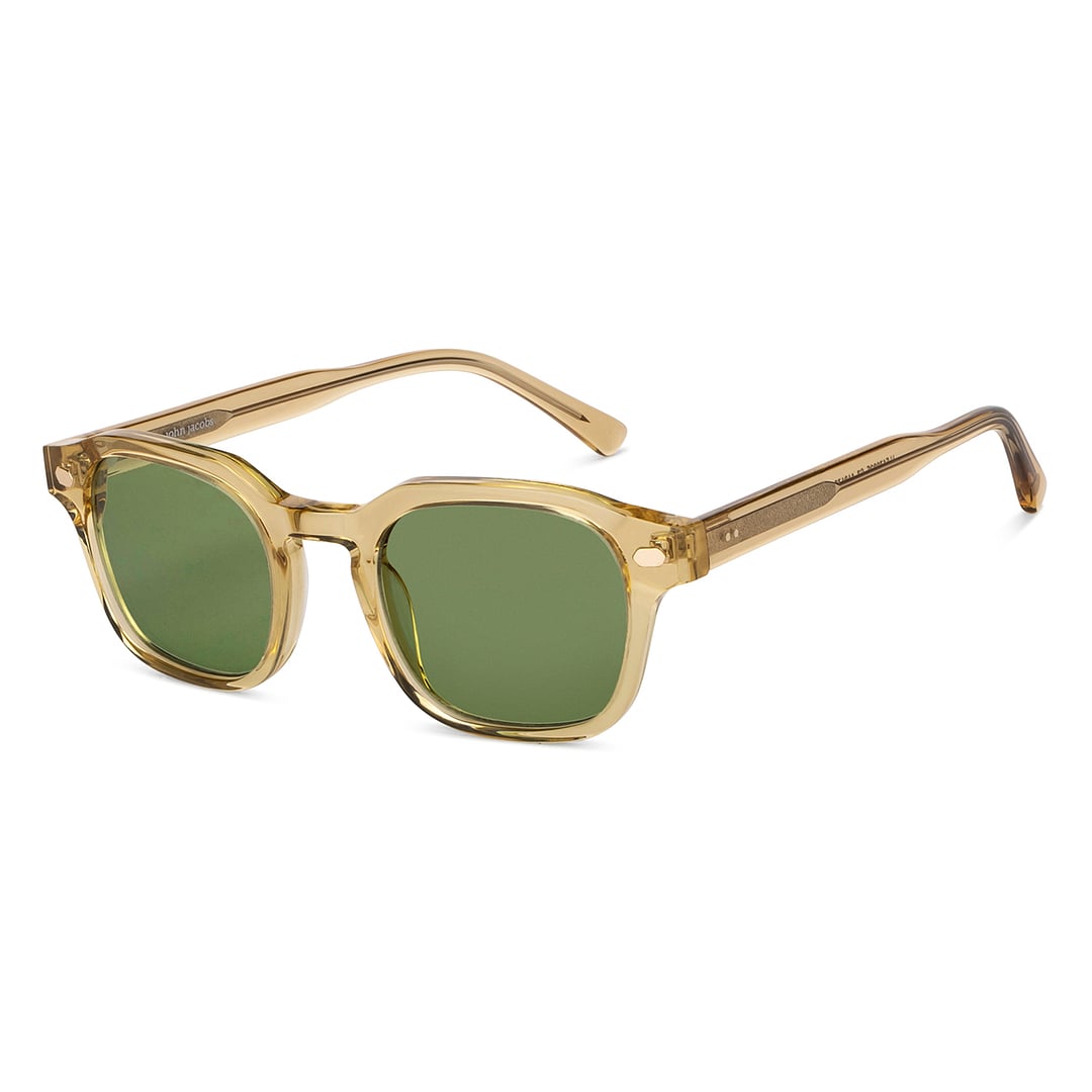 John Jacobs Crystal Full Rim Square right side