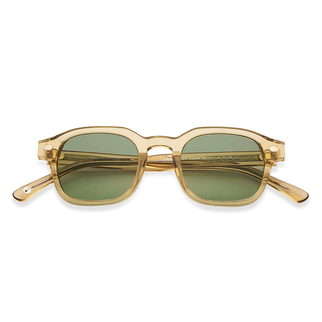 John Jacobs Crystal Full Rim Square left side