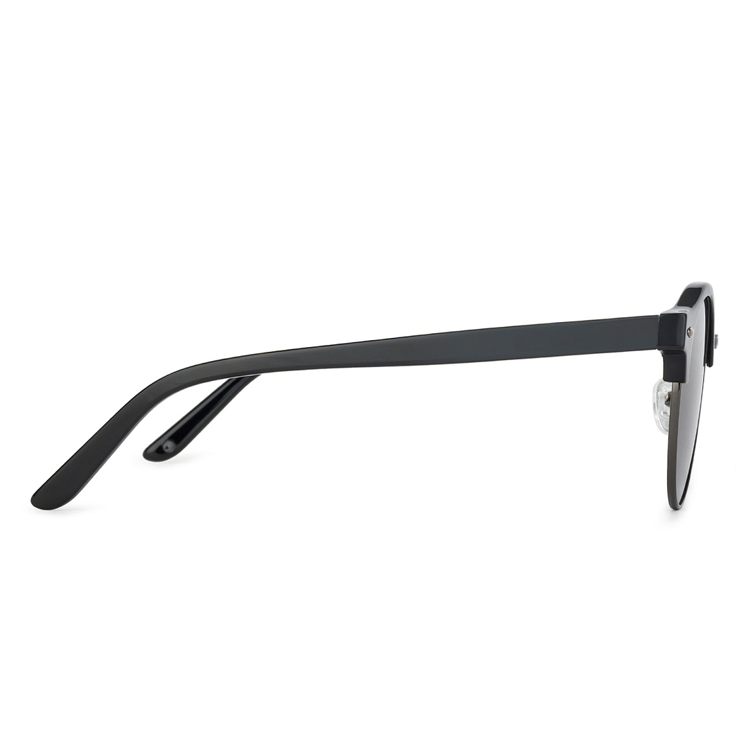 John Jacobs Black Full Rim Clubmaster right side