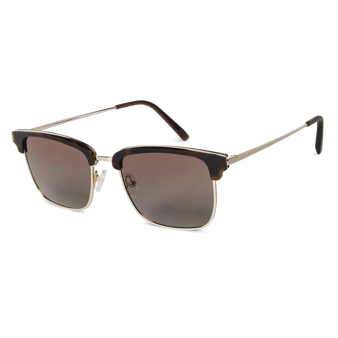John Jacobs Gold Full Rim Clubmaster right side