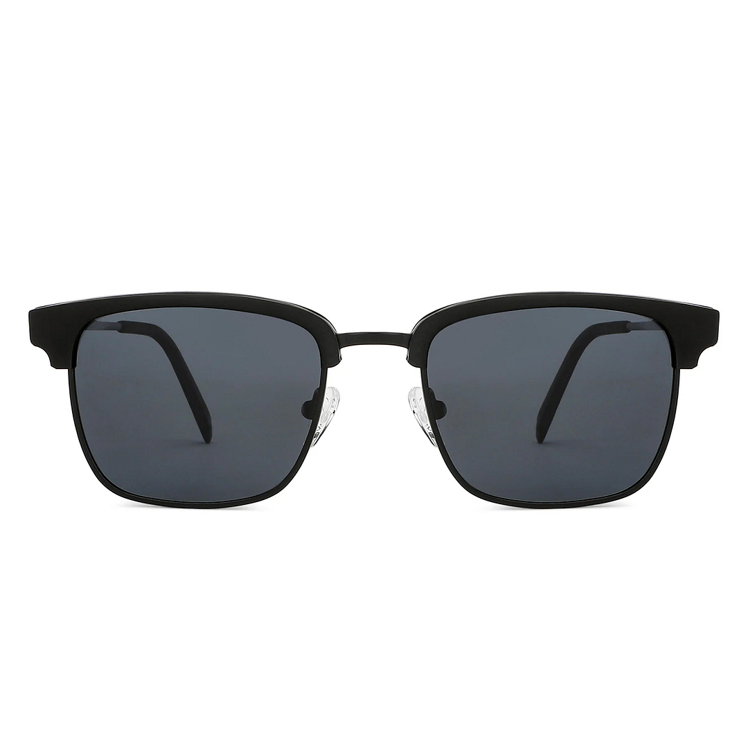 John Jacobs Black Full Rim Clubmaster left side