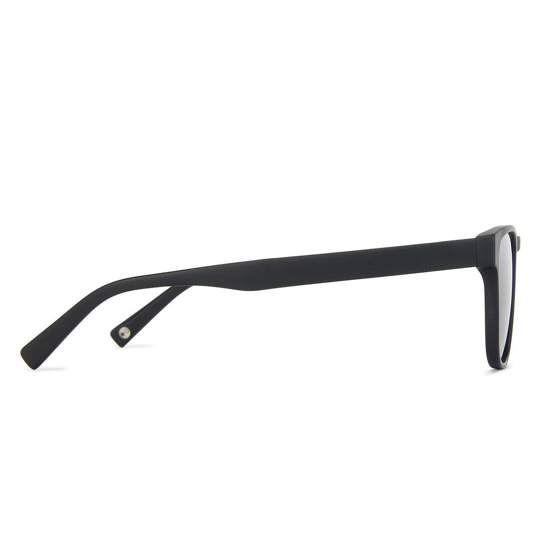 John Jacobs Black Full Rim Square right side