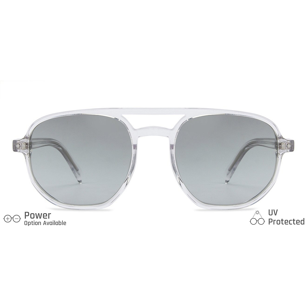 John Jacobs Crystal Full Rim Geometric right side