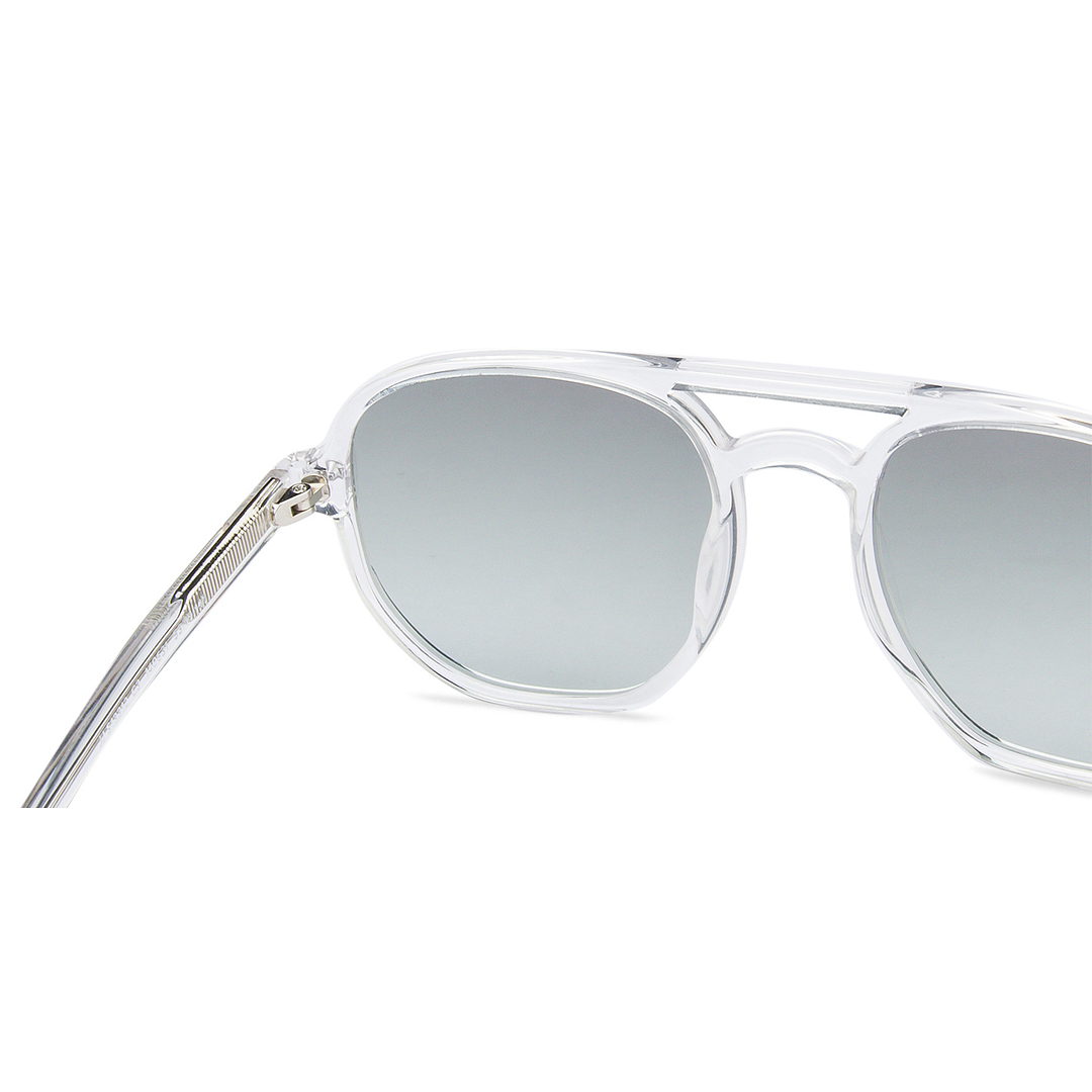 John Jacobs Crystal Full Rim Geometric right side