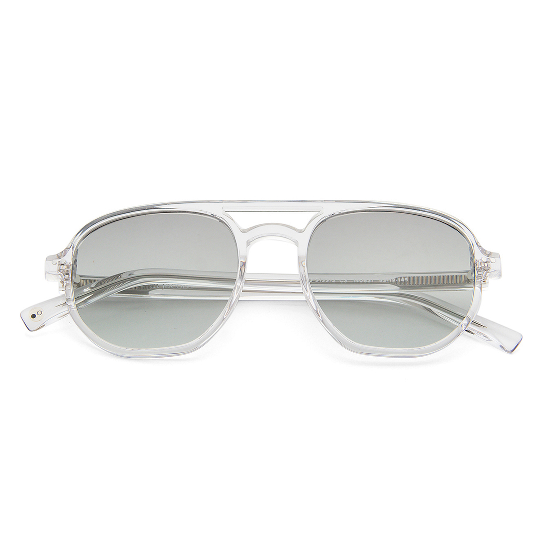 John Jacobs Crystal Full Rim Geometric left side