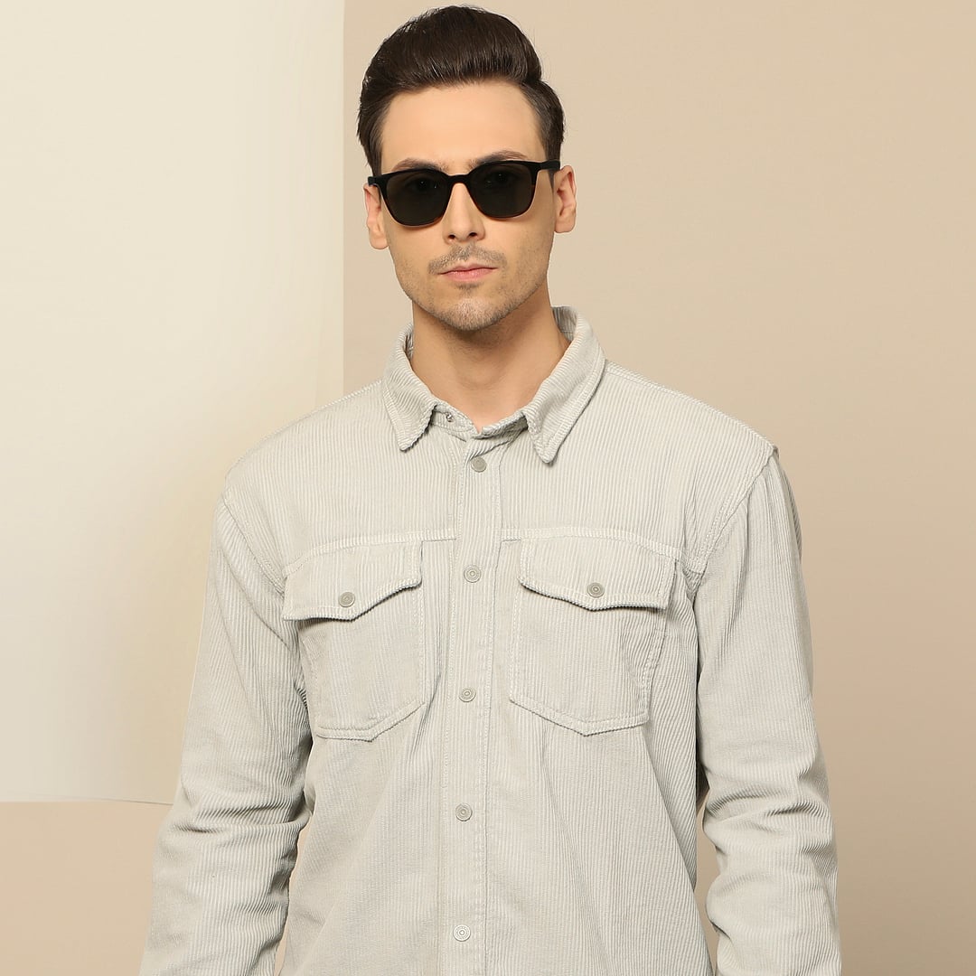 John Jacobs Online Dark Brown Full Rim Square right side