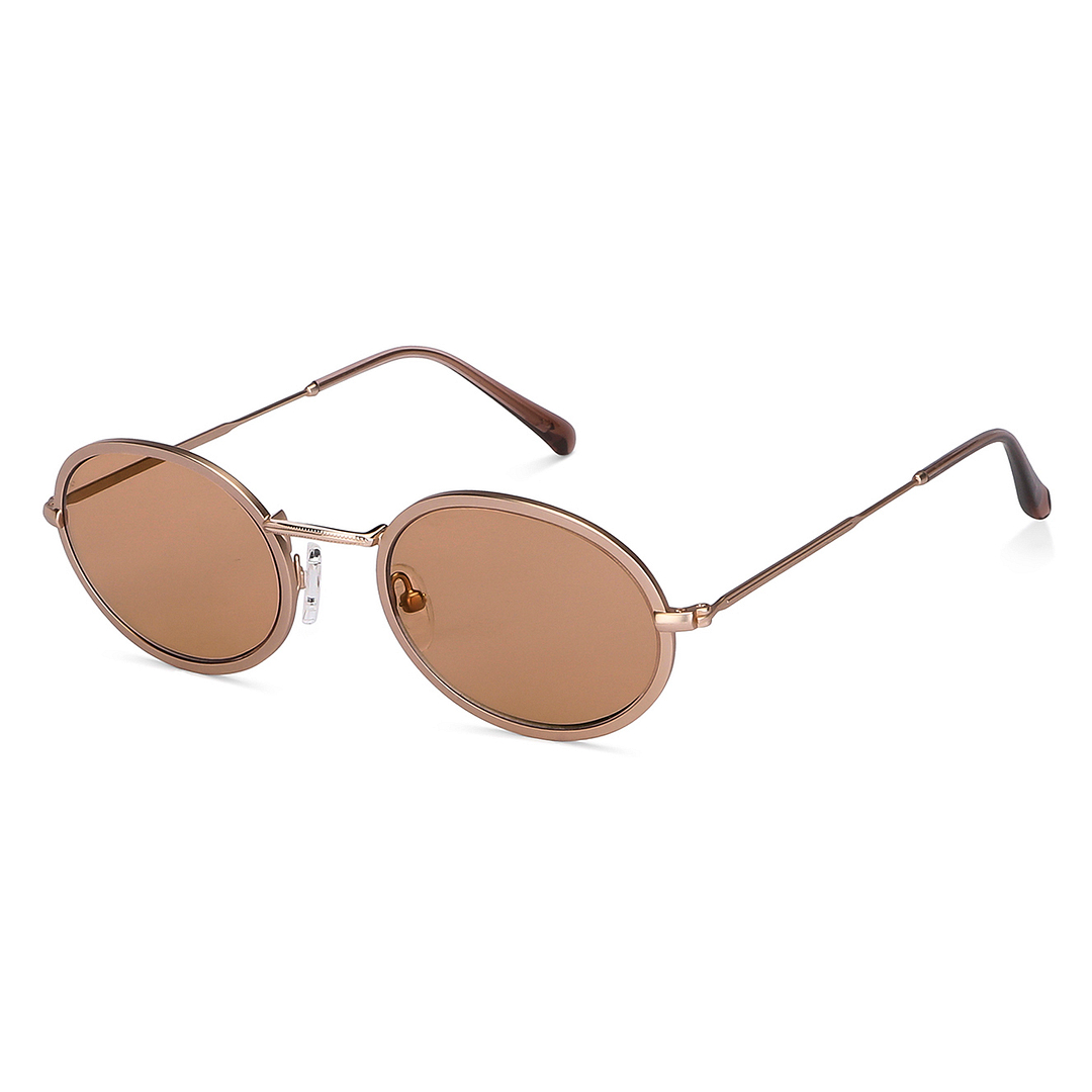 John Jacobs Gold Full Rim Round right side
