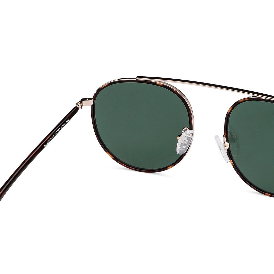 John Jacobs Gold Full Rim Round right side