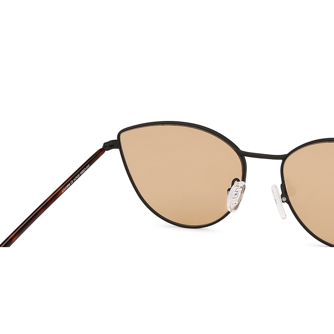 John Jacobs Online Black Full Rim Cat Eye right side