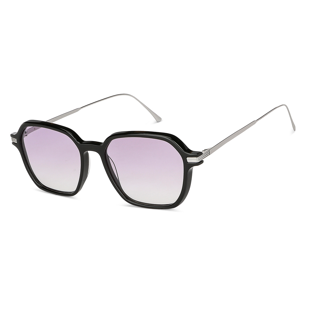 John Jacobs Online Black Full Rim Square right side