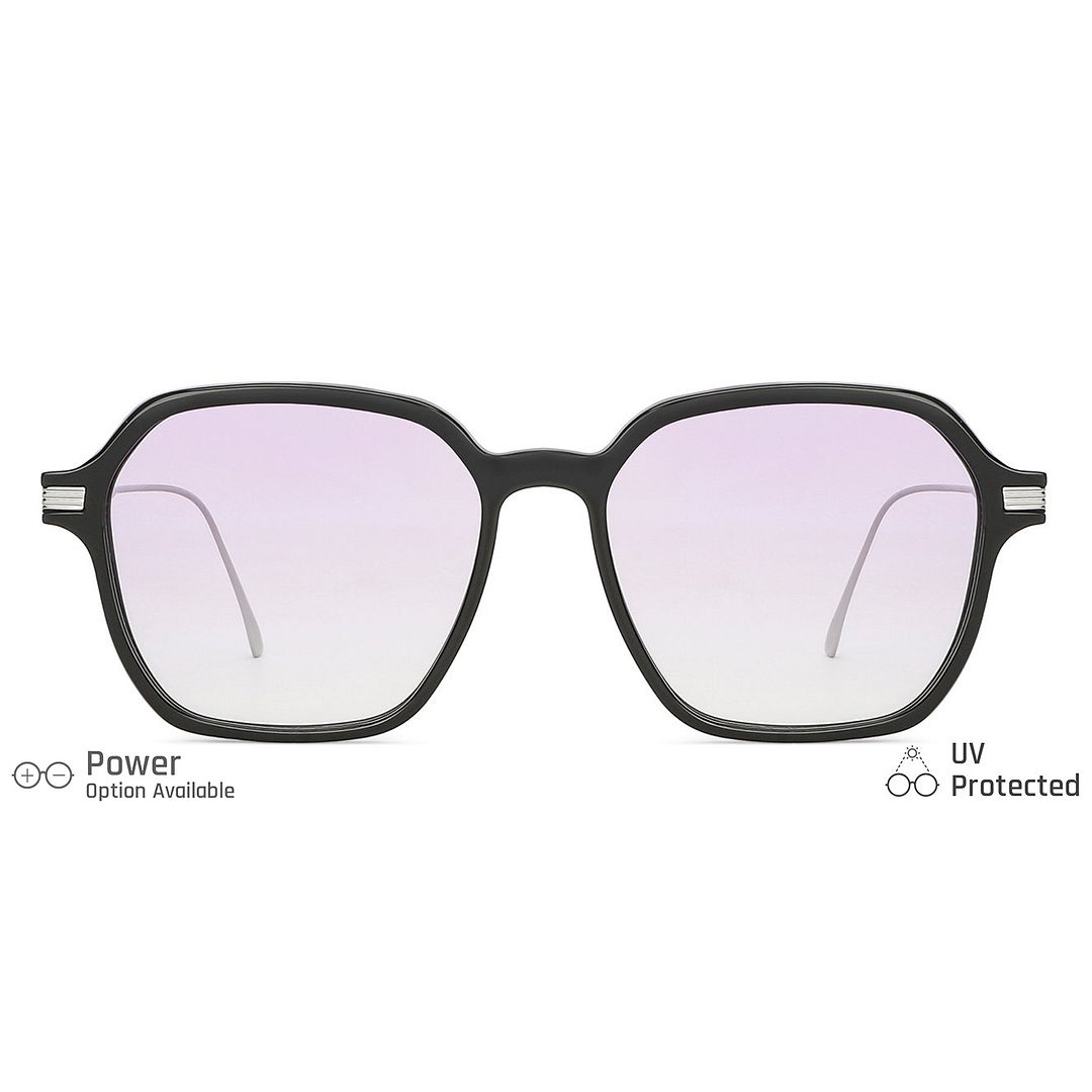 John Jacobs Online Black Full Rim Square left side