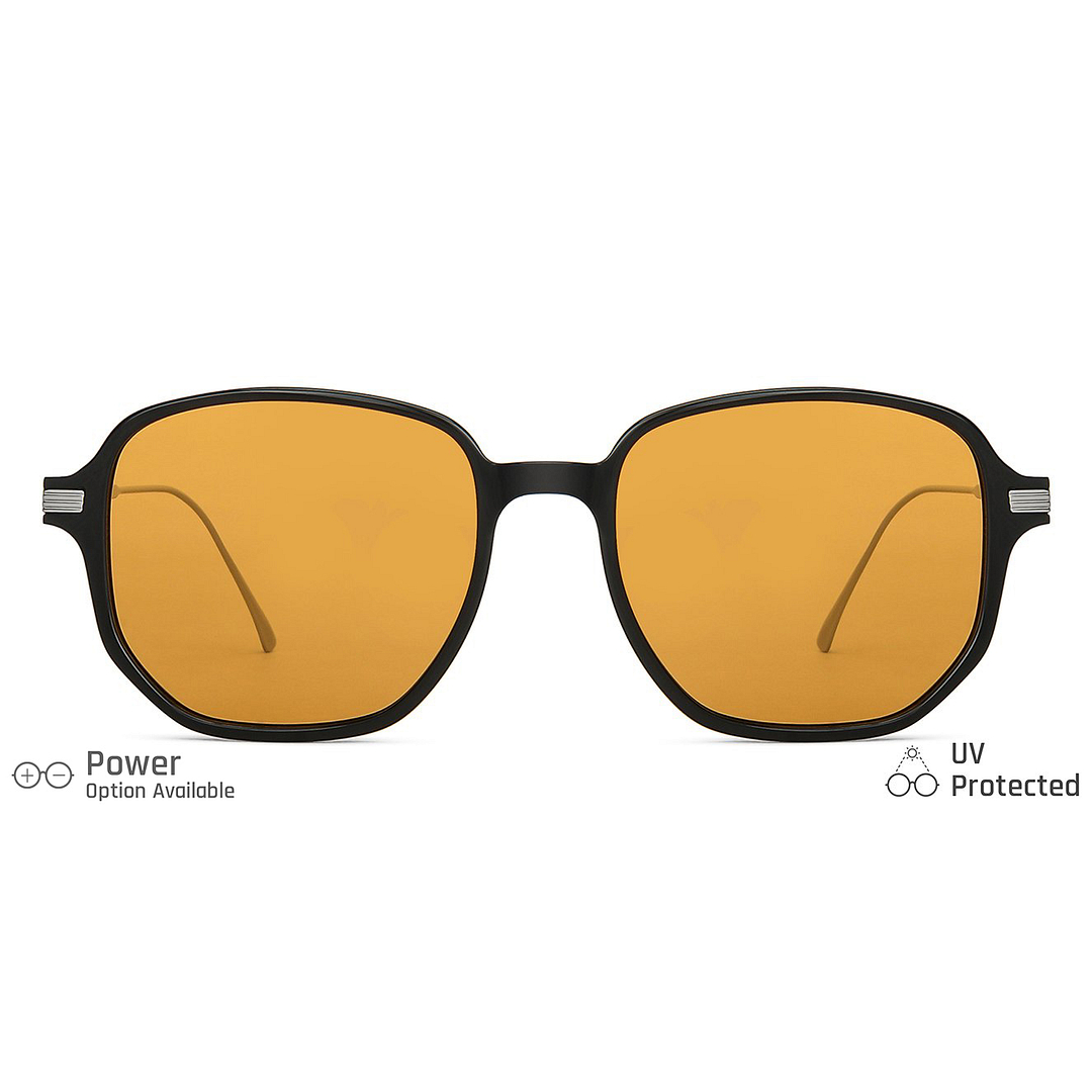 John Jacobs Online Black Full Rim Square left side