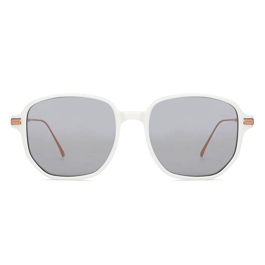 John Jacobs Online White Full Rim Square left side