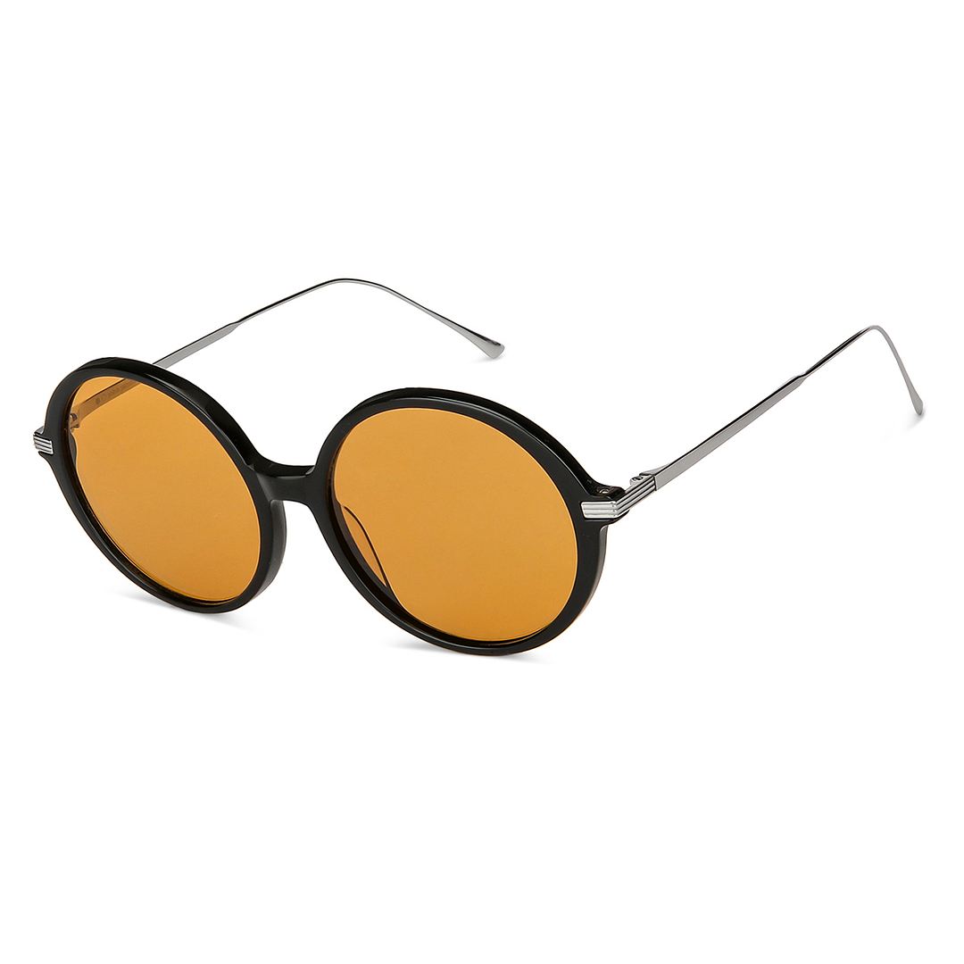 John Jacobs Online Black Full Rim Round right side