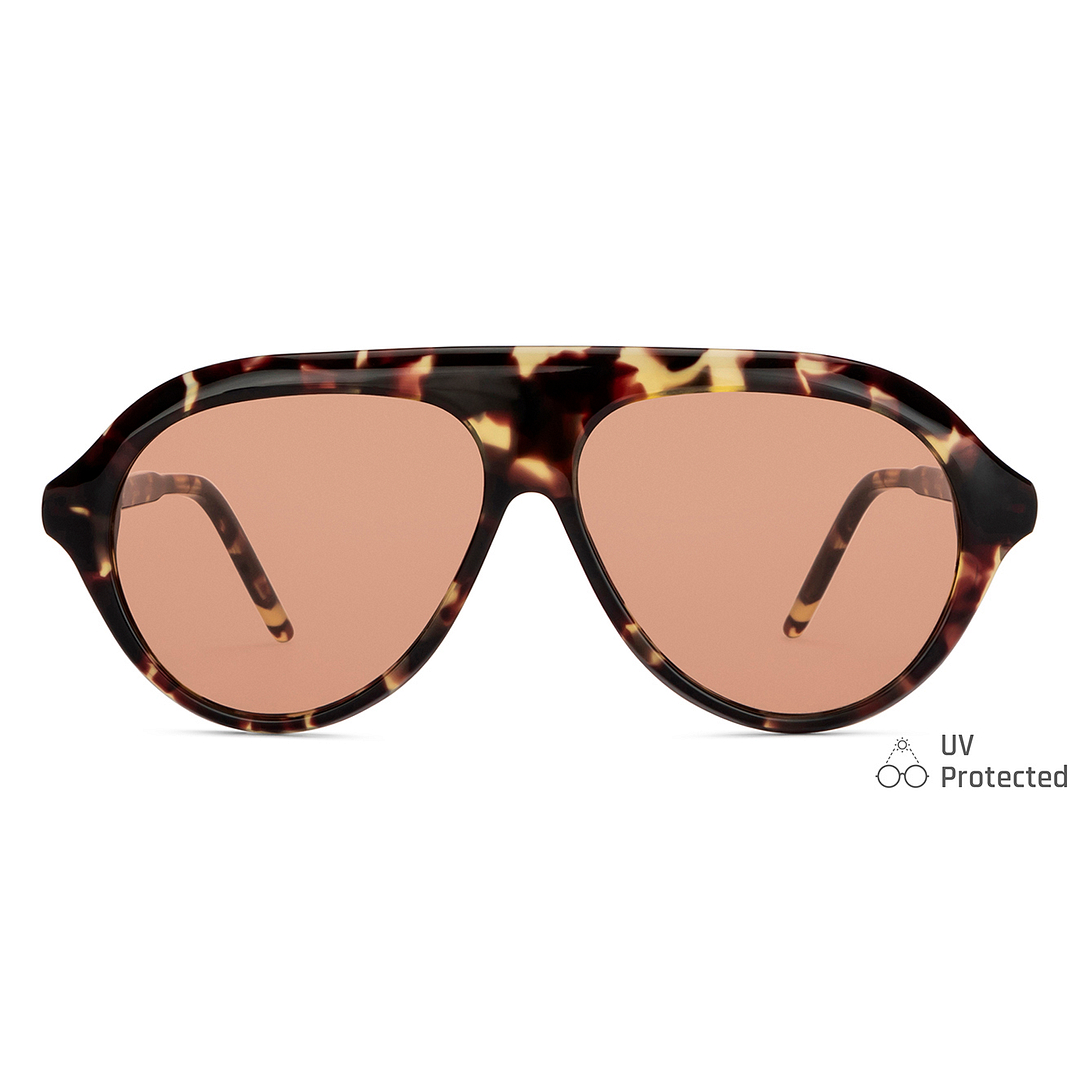 John Jacobs Online Tortoise Full Rim Aviator right side