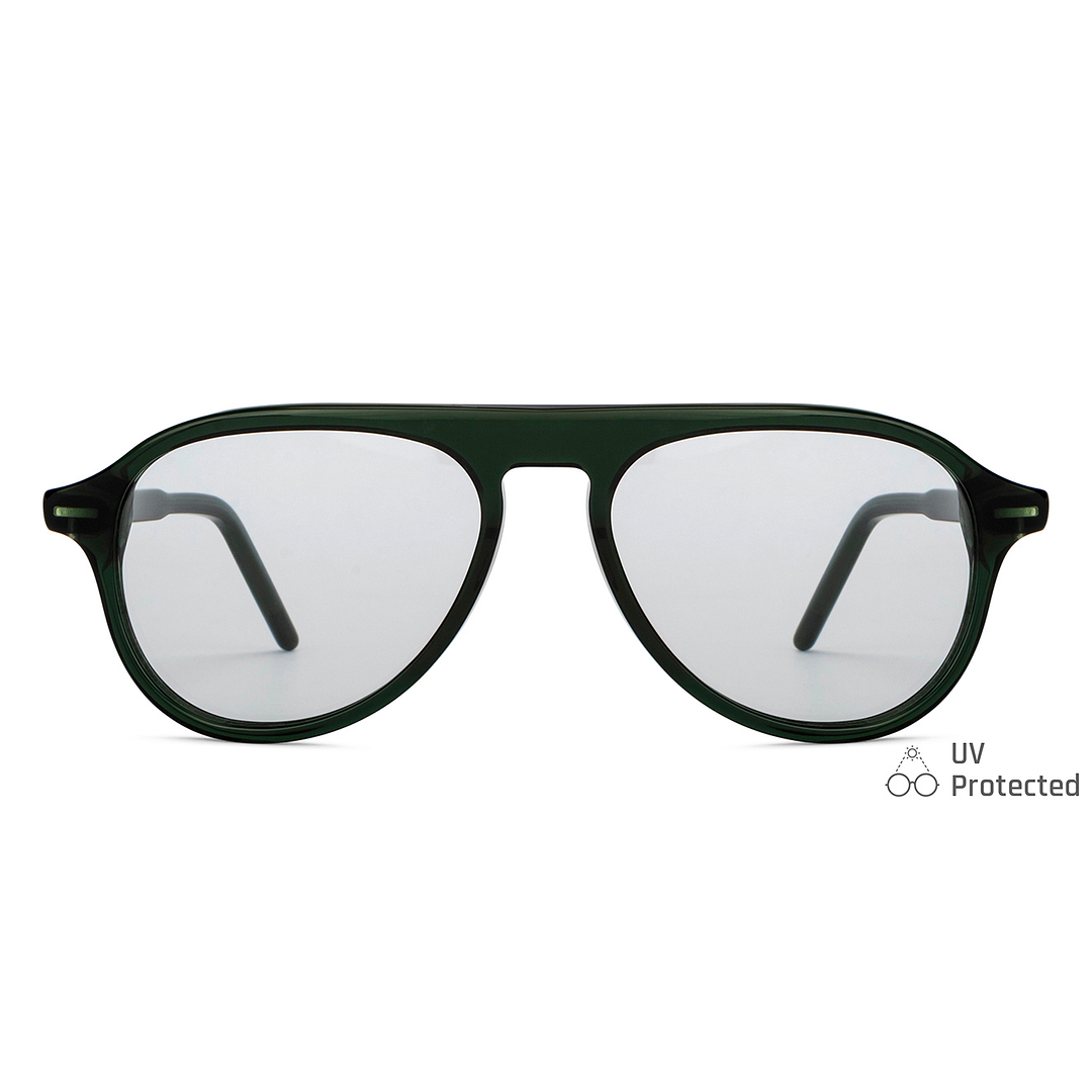 John Jacobs Online Green Full Rim Square left side