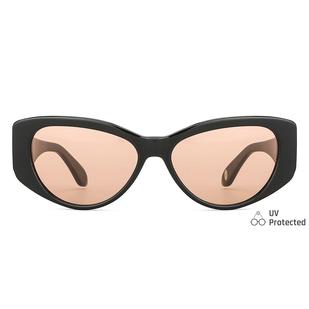 John Jacobs Online Black Full Rim Cat Eye left side