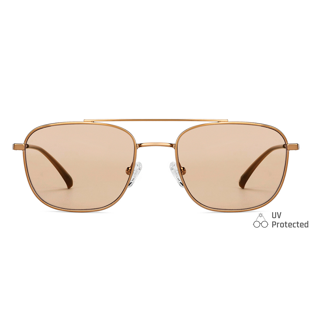 John Jacobs Online Gold Full Rim Square left side