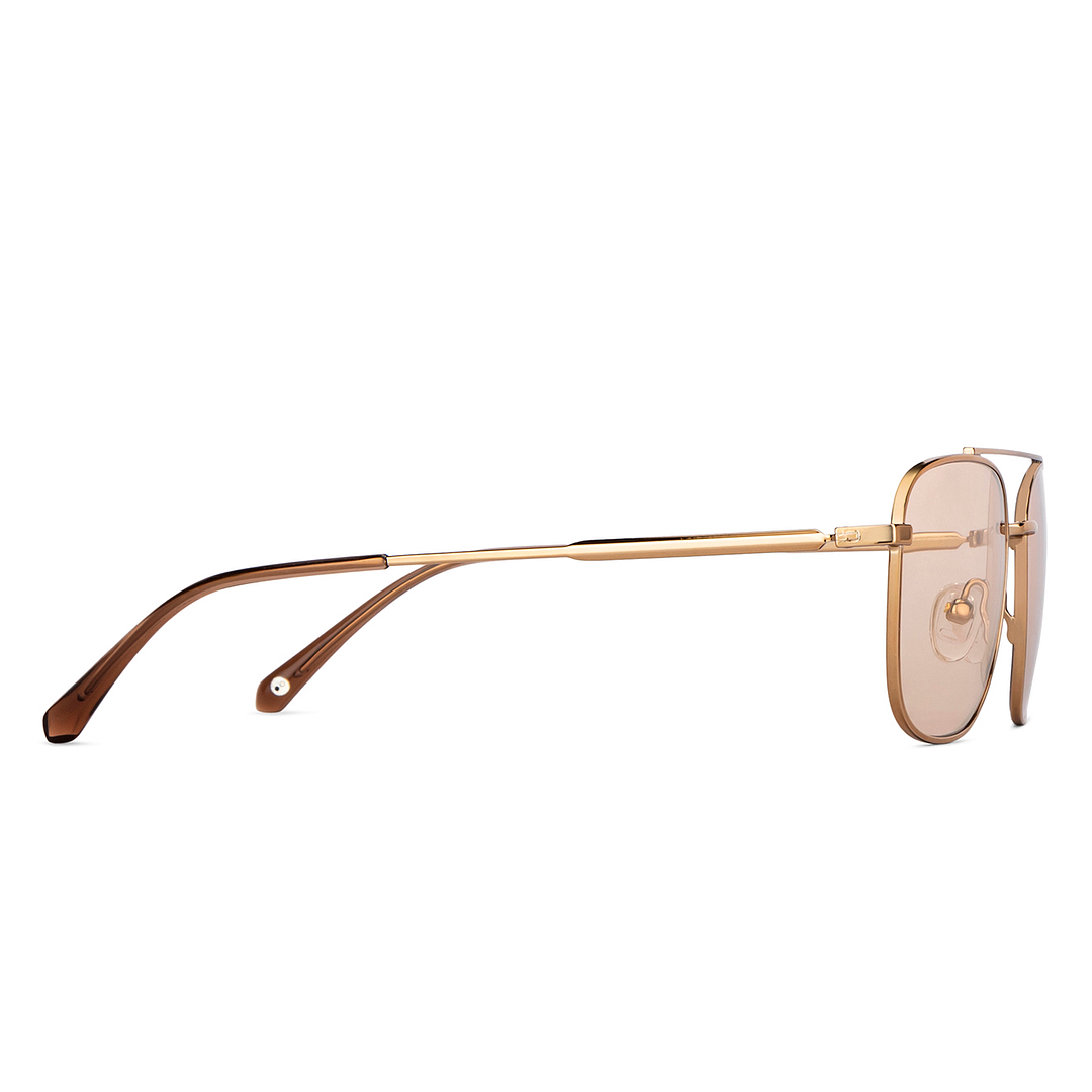 John Jacobs Online Gold Full Rim Square left side