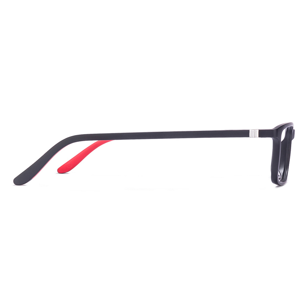 Lenskart Lenskart TOI Special: Matte Black Full Rim Rectangle Lenskart TOI Special TR Flex JJ 2237-C2 right side