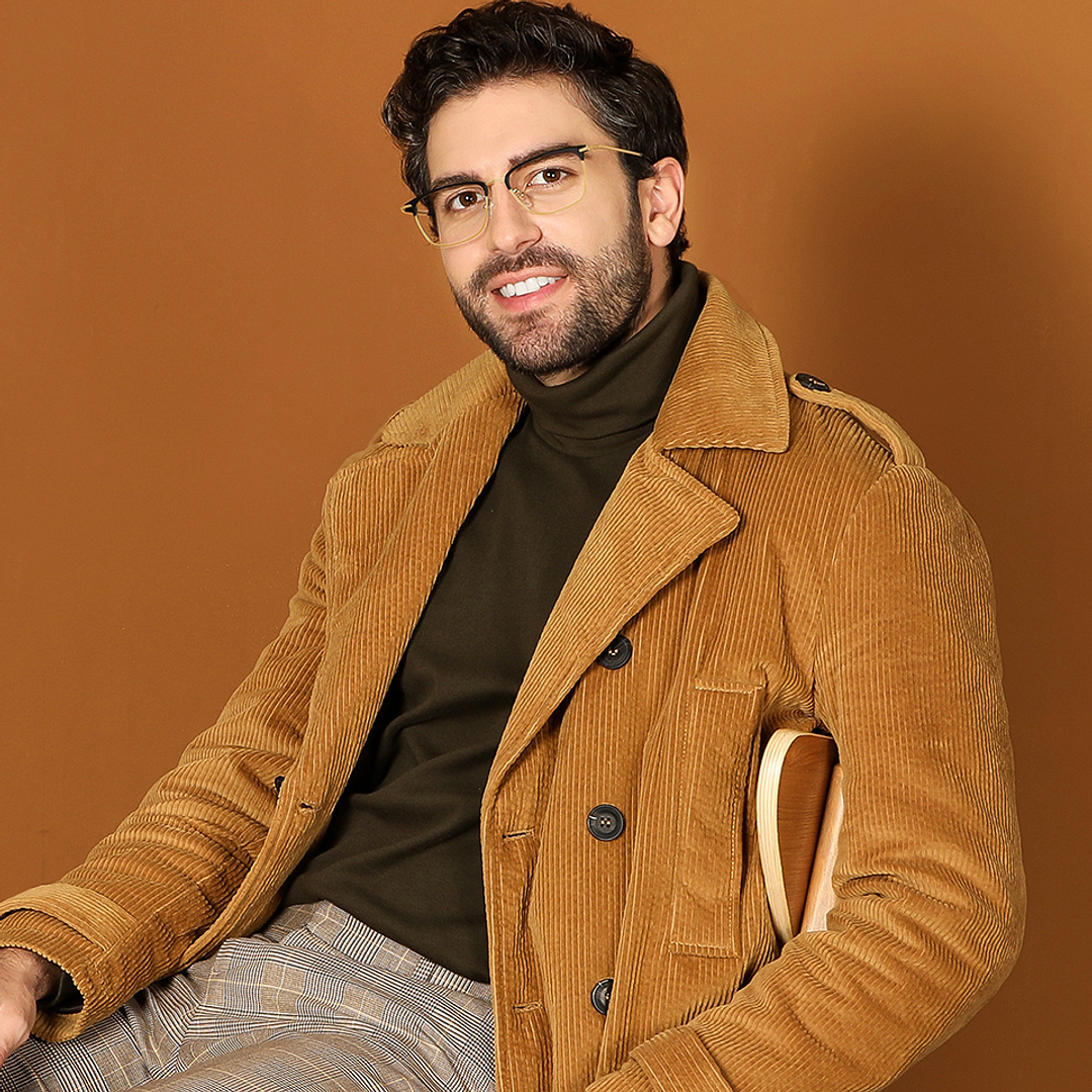 John Jacobs Online Black Full Rim Square right side