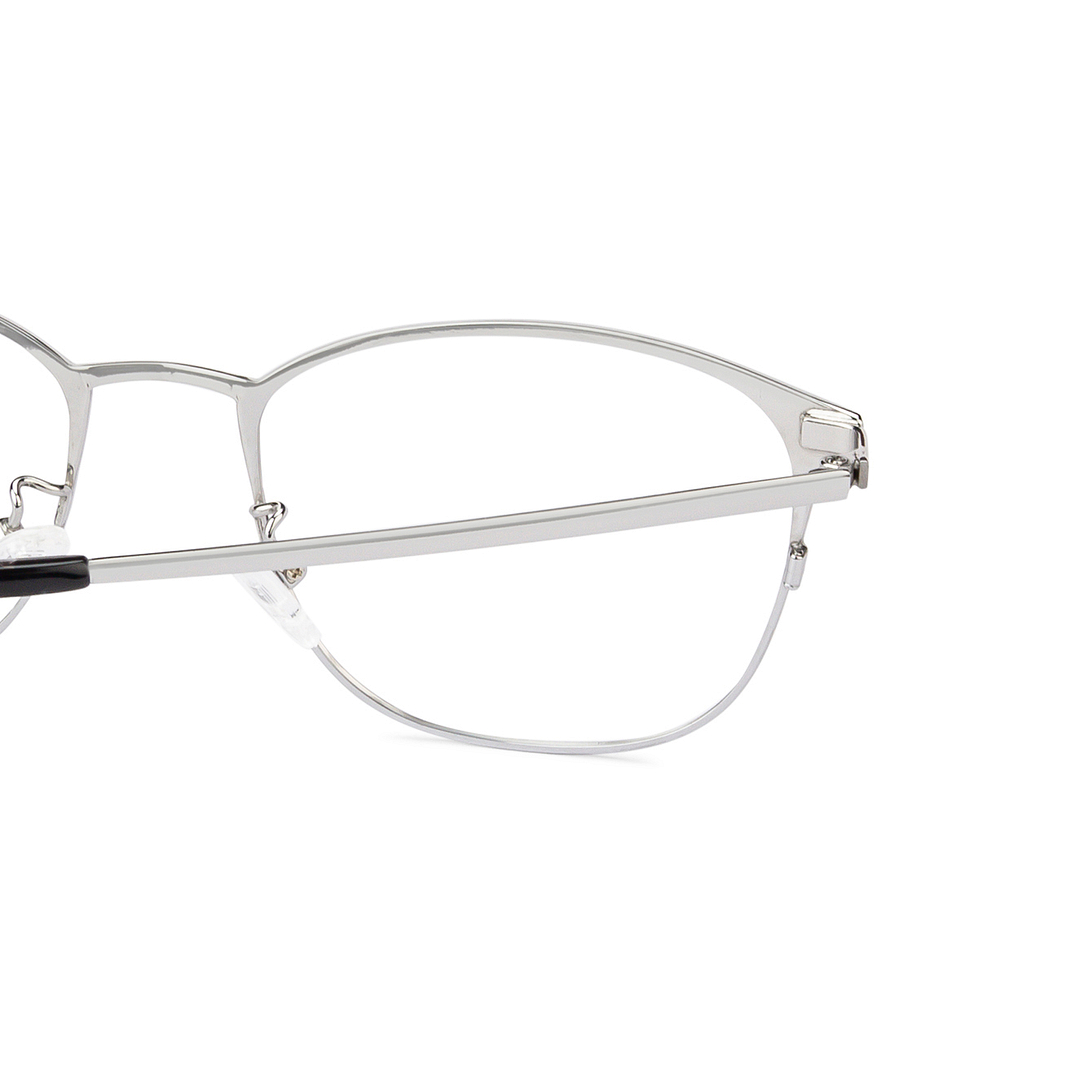 John Jacobs Silver Full Rim Square right side