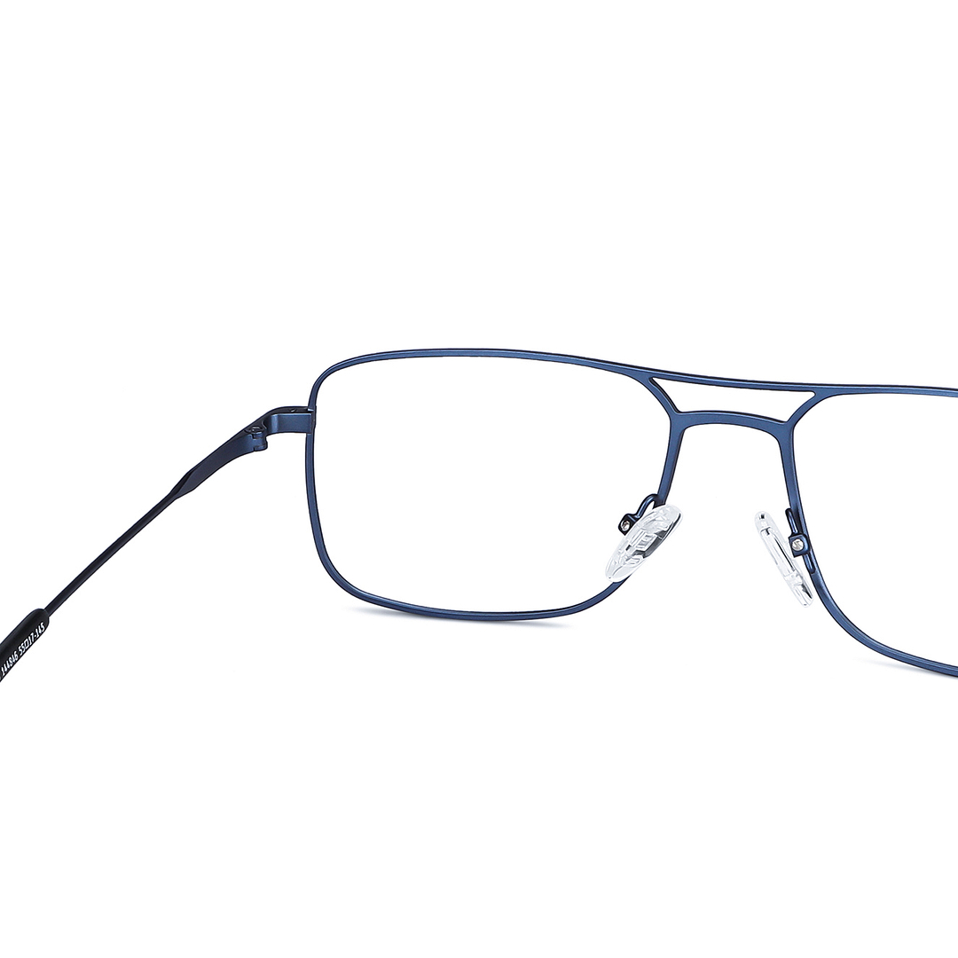 John Jacobs Online Sky Blue Full Rim Square right side
