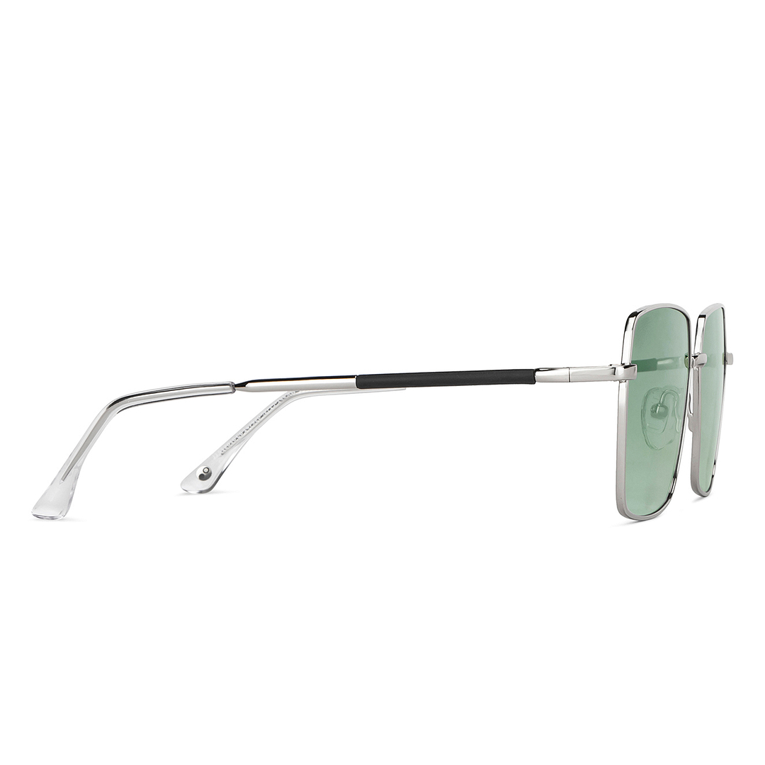 John Jacobs Online Silver Full Rim Hexagonal left side