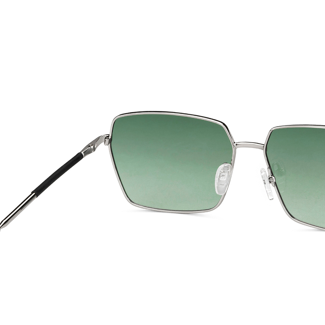 John Jacobs Online Silver Full Rim Hexagonal right side