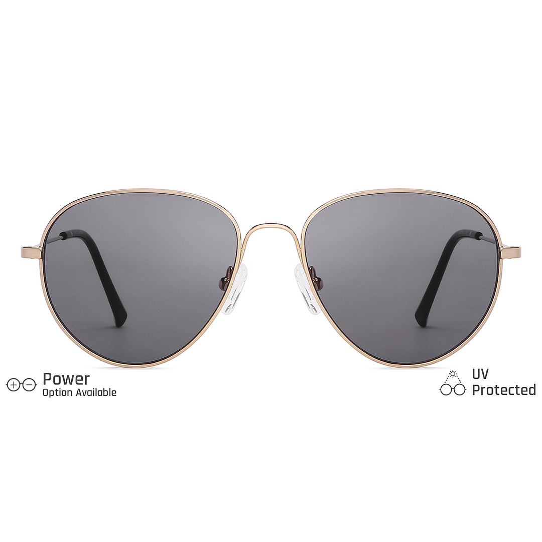 John Jacobs Gold Full Rim Round right side