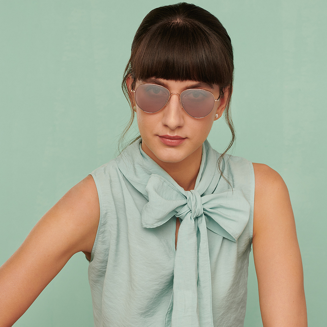 John Jacobs Online Rose Gold Full Rim Round left side