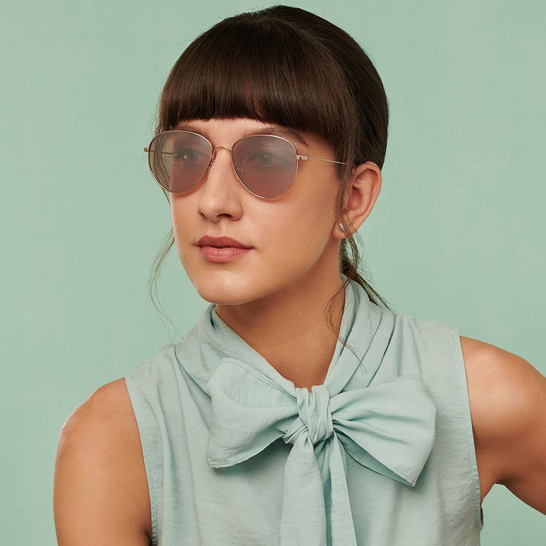 John Jacobs Online Rose Gold Full Rim Round right side