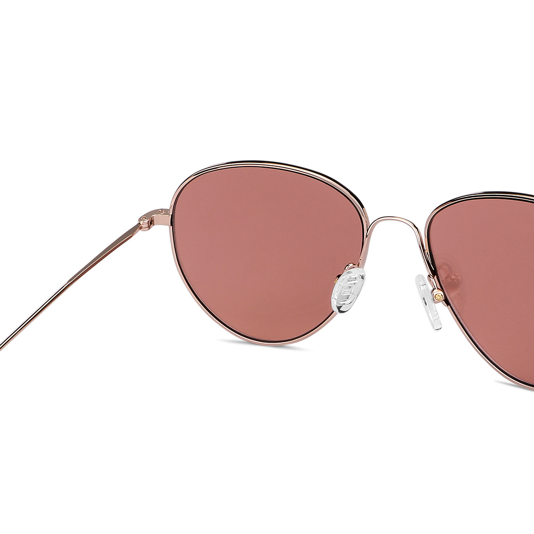 John Jacobs Online Rose Gold Full Rim Round right side