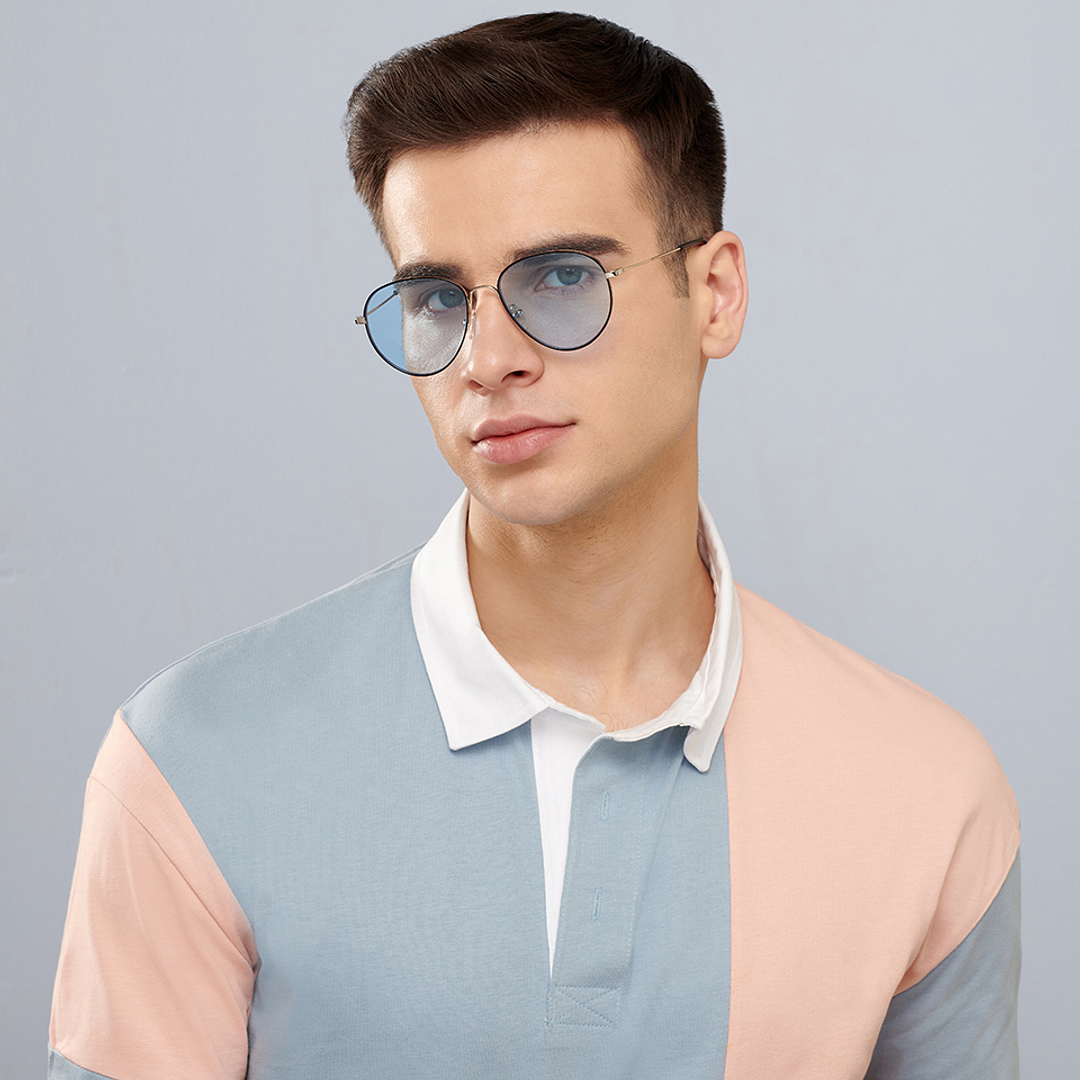 John Jacobs Silver Full Rim Round right side