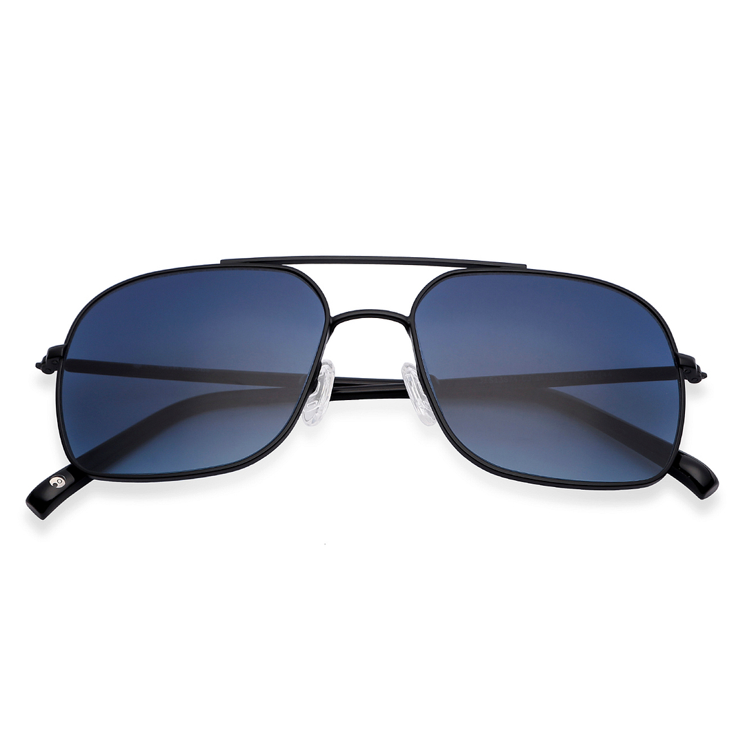 John Jacobs Black Full Rim Square left side