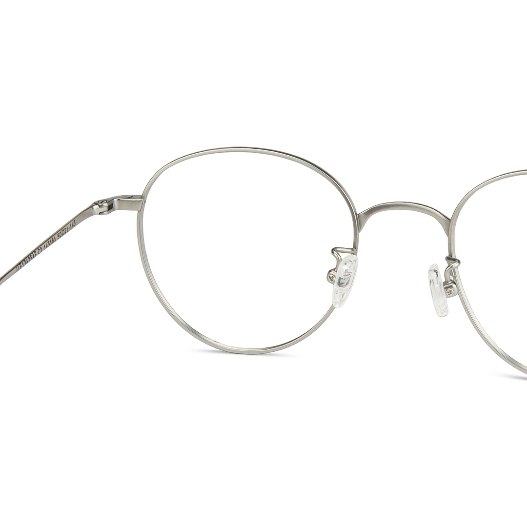 John Jacobs Online Silver Full Rim Round right side