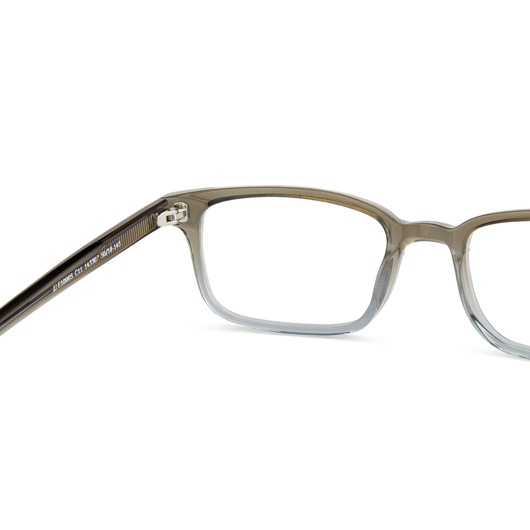 John Jacobs Online Light Brown Full Rim Rectangle right side