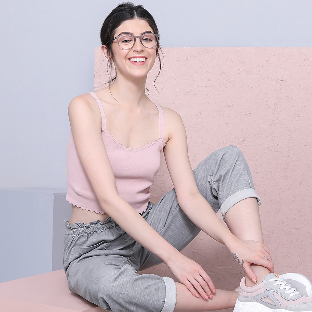 John Jacobs Gray Full Rim Round right side