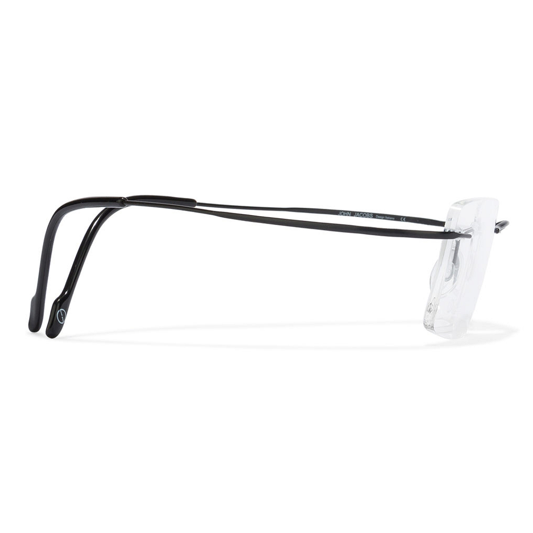 Lenskart John Jacobs Titanium T 1040 Black C7 right side