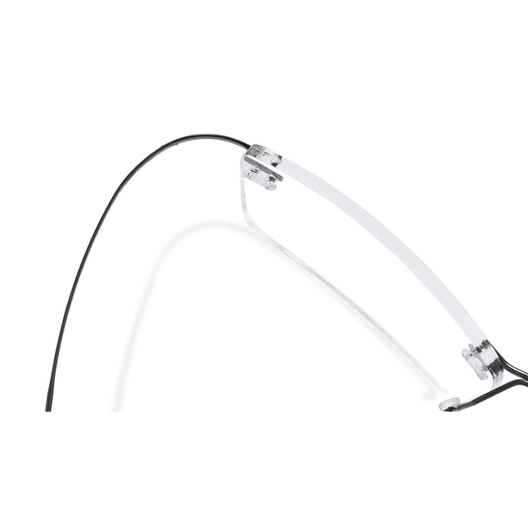 Lenskart John Jacobs Titanium T 1040 Black C7 left side