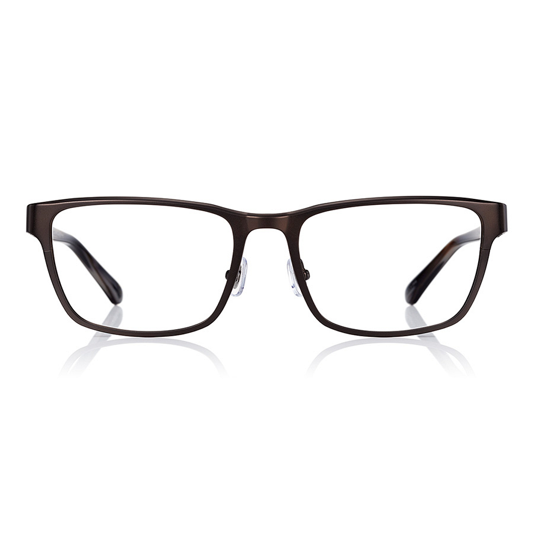 K.moriyama Light Brown Full Rim Rectangle right side