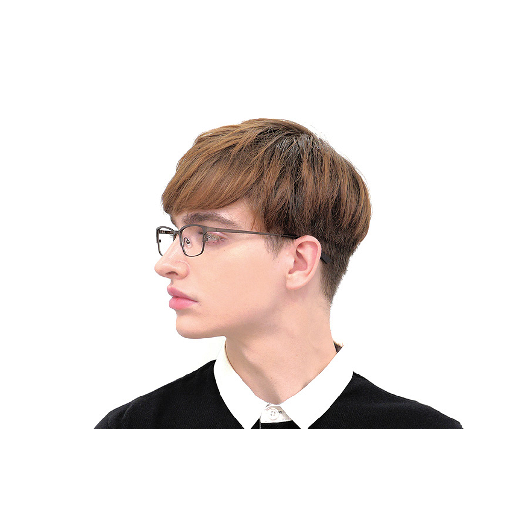 K.moriyama Light Brown Full Rim Rectangle right side