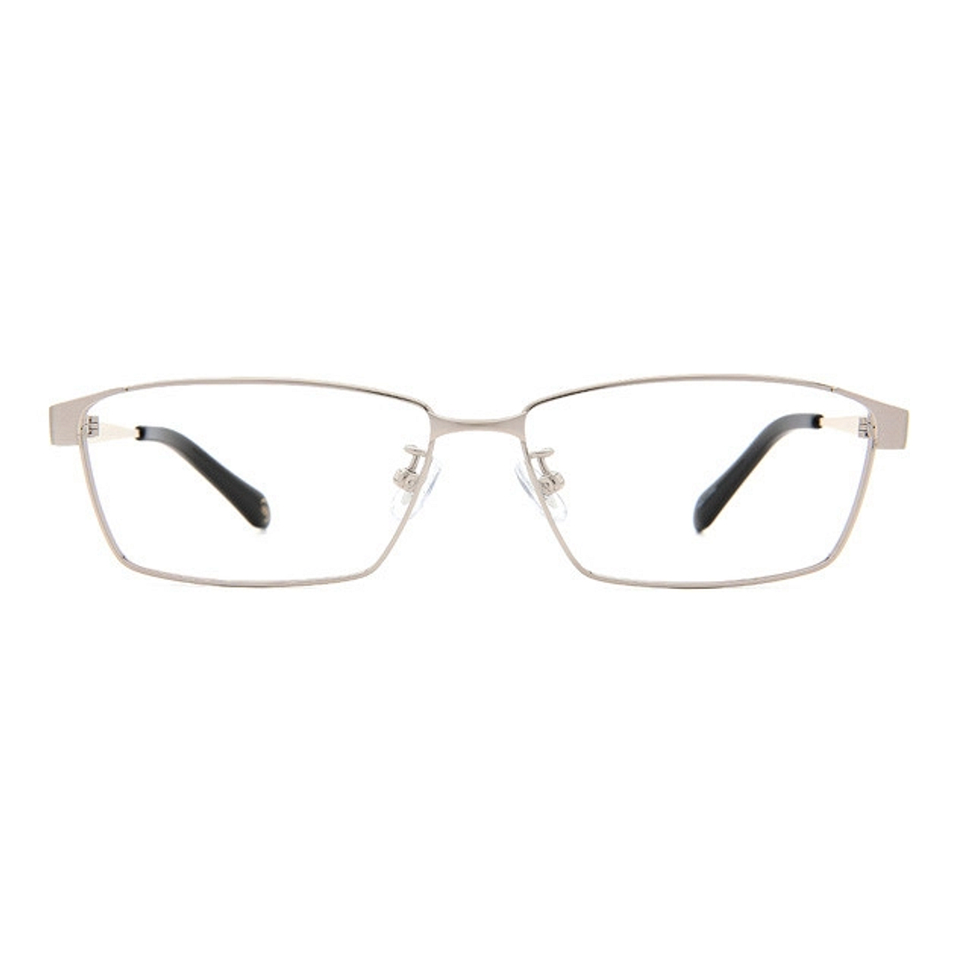 K.moriyama Silver Full Rim Rectangle right side