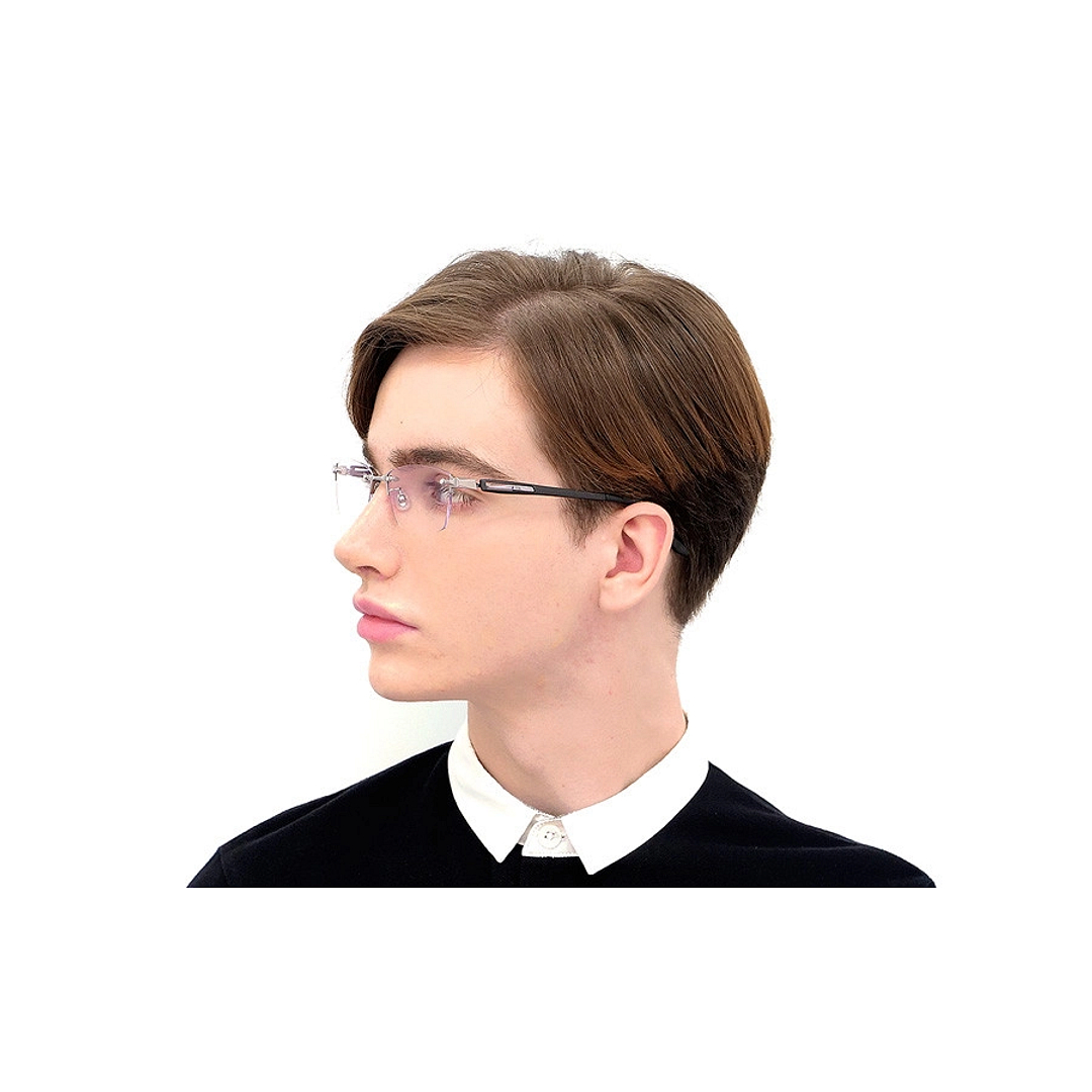 K.moriyama Black Full Rim Rectangle right side