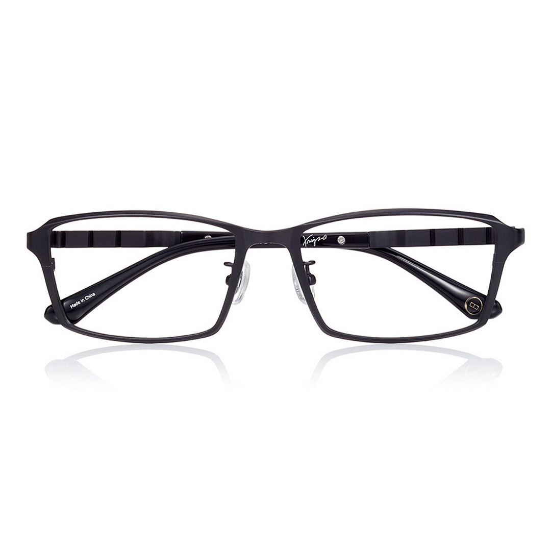 K.moriyama Black Full Rim Rectangle right side